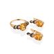 Lustrous Gold Citrine Earrings, image , picture 3