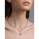 Timeless Design Gold Crystal Pendant, image , picture 3