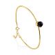 Trendy Gilded Silver Amber Bracelet The Palazzo, image 
