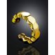 Honeycomb Motif Gilded Silver Ear Cuff The ICONIC, image , picture 2