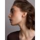 Trendy Gilded Silver Amber Chain Earrings The Palazzo, image , picture 3