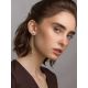 Trendy Silver Amber Dangle Earrings The Palazzo, image , picture 3