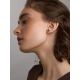 Trendy Silver Amber Dangle Earrings The Palazzo, image , picture 4