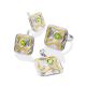 Fabulous Gilded Silver Chrysolite Ring, Ring Size: 9 / 19, image , picture 4