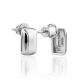 Simplistic Silver Earrings The Liquid, image , picture 4