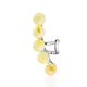 Bold Silver Amber Ear Cuff The Palazzo, image , picture 4
