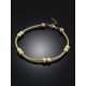 Trendy Gilded Silver Chain Bracelet The Sparkling, image , picture 2