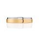 Statement Bicolor Gold Crystal Band Ring, Ring Size: 7 / 17.5, image , picture 4