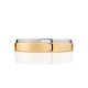 Statement Bicolor Gold Crystal Band Ring, Ring Size: 7 / 17.5, image , picture 4
