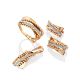 Timeless Design Gold Crystal Pendant, image , picture 5