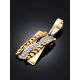 Timeless Design Gold Crystal Pendant, image , picture 2