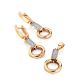 Gold Crystal Statement Earrings, image , picture 4