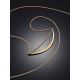 Gold Curved Bar Necklace, image , picture 2