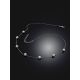 Silver Beaded Chain Necklace The Sparkling, image , picture 2