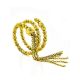 Fashionable Gilded Silver Tassel Ring The Sparkling, Ring Size: 5.5 / 16, image 