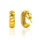 Retro Vibe Gold Plated Silver Stud Earrings The ICONIC, image , picture 3