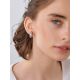 Elegant Gold Alexandrite Earrings, image , picture 3