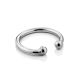 Minimalist Design Silver Ear Cuff The Liquid, image , picture 3