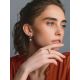 Elegant Gold Pearl Ring, Ring Size: 7 / 17.5, image , picture 3