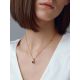Chic Rose Gold Amber Pendant Necklace The Palazzo, image , picture 5