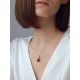 Minimalist Design Silver Amber Necklace The Palazzo, image , picture 5
