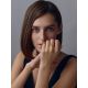 Fashionable Gilded Silver Tassel Ring The Sparkling, Ring Size: 5.5 / 16, image , picture 3