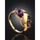Elegant Gold Alexandrite Ring, Ring Size: 6.5 / 17, image , picture 2