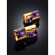 Geometric Design Gold Alexandrite Earrings, image , picture 2