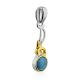 Refined Silver Violane Pendant, image , picture 4