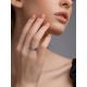 Minimalist Silver Engraved Ring, Ring Size: 6 / 16.5, image , picture 3
