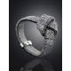 Knot Design Silver Ring The Silk, Ring Size: 7 / 17.5, image , picture 2