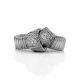 Knot Design Silver Ring The Silk, Ring Size: 6 / 16.5, image , picture 4