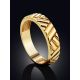 Minimalist Gilded Silver Band Ring, Ring Size: 9.5 / 19.5, image , picture 2