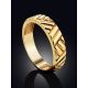 Minimalist Gilded Silver Band Ring, Ring Size: 7 / 17.5, image , picture 2