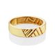 Minimalist Gilded Silver Band Ring, Ring Size: 6.5 / 17, image , picture 4