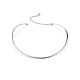 Minimalist Silver Collar Necklace The ICONIC, image 