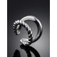 Double Silver Ear Cuff The Liquid, image , picture 2