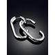 Carabiner Motif Silver Earrings The ICONIC, image , picture 2