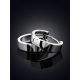 Minimalist Silver Hoops The ICONIC, image , picture 2