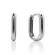 Carabiner Design Silver Earrings The ICONIC, image 