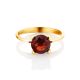 Stylish Garnet Ring In Gold, Ring Size: 13 / 22, image , picture 4