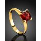 Stylish Garnet Ring In Gold, Ring Size: 9.5 / 19.5, image , picture 2