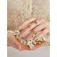 Stylish Silver Jade Ring, Ring Size: / 23, image , picture 3