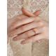 Bright Silver Coral Ring, Ring Size: 6.5 / 17, image , picture 5