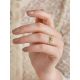 Chain Motif Silver Lizardite Ring, Ring Size: 6.5 / 17, image , picture 3