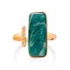 Boho Chic Style Gilded Silver Amazonite Ring, Ring Size: 7 / 17.5, image , picture 4