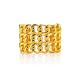 Chain Mail Motif Gilded Silver Ring The ICONIC, Ring Size: Adjustable, image , picture 3