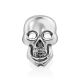 Silver Skull Mono Stud Earring, image 