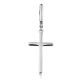 Silver Cross Mono Earring, image , picture 4