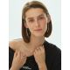 Trendy Silver Hook Threader Earrings The Silk, image , picture 6